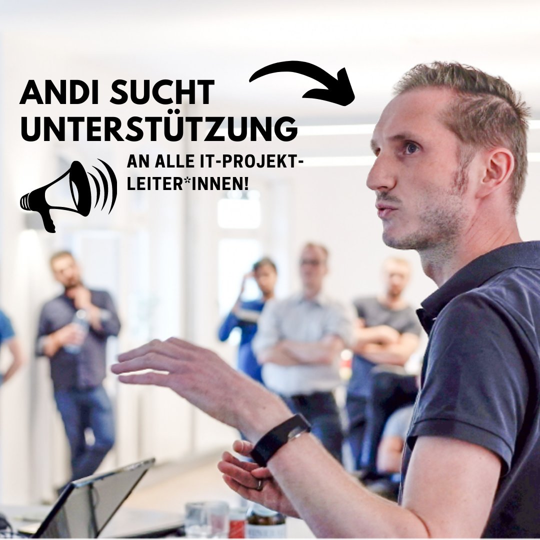 silbury_it's tweet image. Projektleiter wie Andi sind super – aber wir haben mehr IT-Projekte als Leiter*innen. Deine Chance: Wir suchen einen IT-Projektleiter oder eine IT-Projektleiterin mit mehrjähriger Berufserfahrung: working-with-us.com/jobs/ITProjekt… #ITProjektleiter #WirStellenEin #ITJobs #AgileEntwicklung