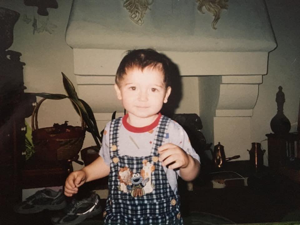Indra68's tweet photo. So thatβs my baby away to start his last year of schooling. Wouldnβt let me take a back to school photo, so hereβs one I love when he was wee. Huge thanks to all in the #NHS who saved his life when he was born. He is my world. #nhsgotyourback #NHSPay15 #AutismMum #GDDawareness https://t.co/breSZu3qge