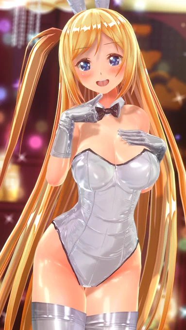 白バニースーツ
#COM3D2 