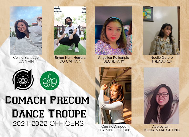 PrecomDT's tweet photo. COMACH Precom Dance Troupe has a new set of officers to introduce for the second year of online classes. 💚

#CPDT #PrecomGrabe

🖊: Angelica Policarpio
🖌: Angelica Mercado

[Posted with permission] https://t.co/aUUN4ZZ4wT