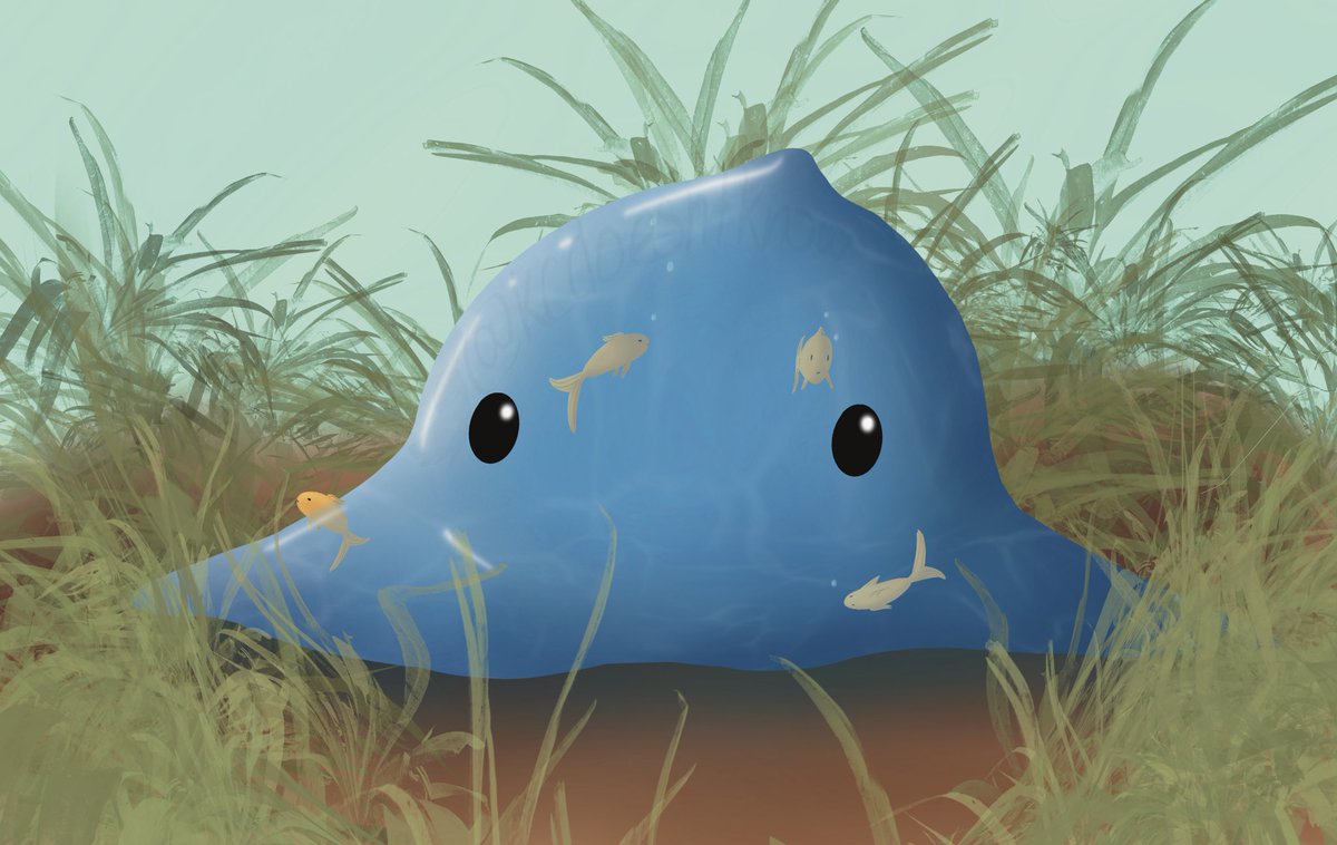 Kcdoesntknow's tweet photo. Puddle slime #slime #rancher #slimerancher #slimerancher2 #puddle #puddleslime #pussleslimeslimersrancher #waterslime https://t.co/XBfehjBEXz
