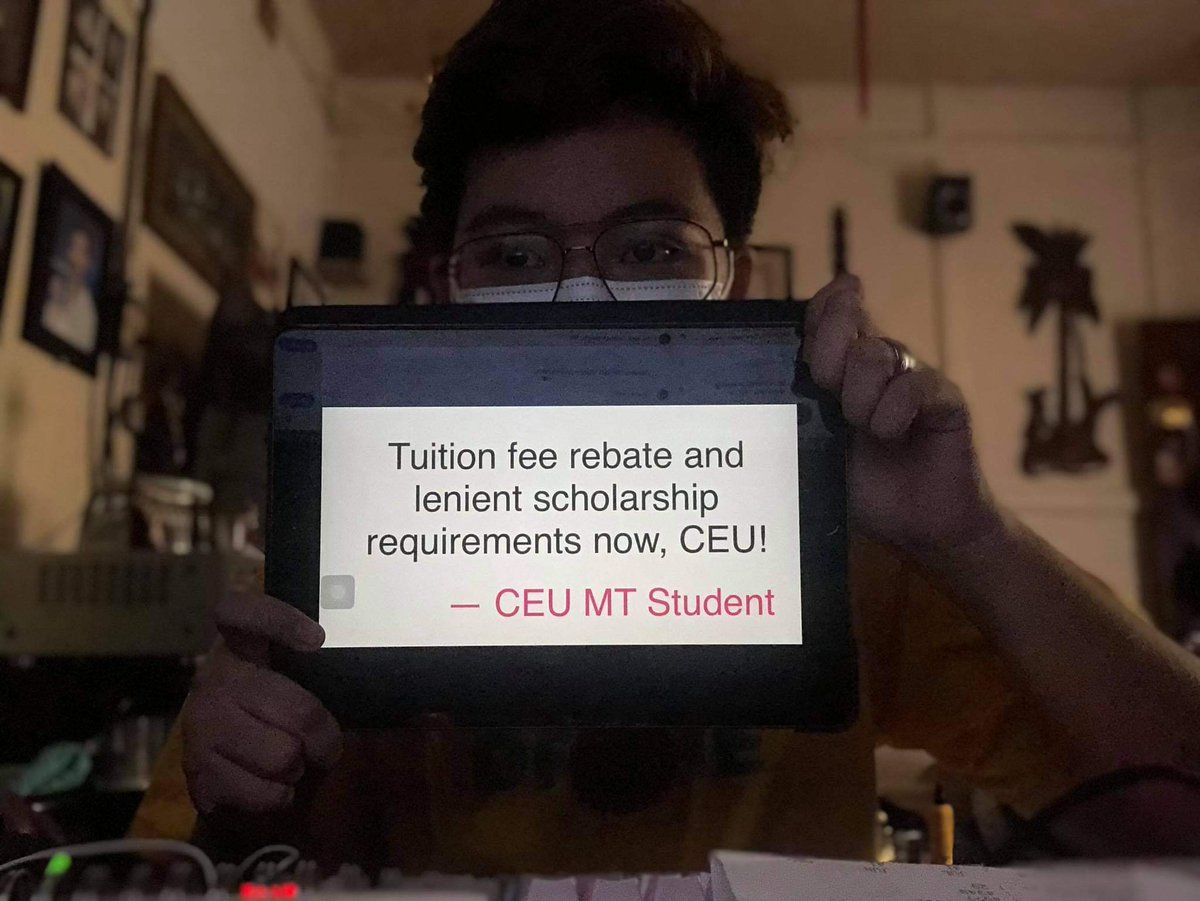 ABMendio's tweet photo. Kasama ang kampanya sa ligtas na balik-eskwela sa unibersidad bilang pangunahing ayuda na higit lalong kailangan ng mga estudyante para sa mas aksesable at de kalidad na edukasyon mula sa napatunayang palpak na distance learning sa kasagsagan ng pandemya.

#CEUFirstDayFight https://t.co/yQpC9IRZTe