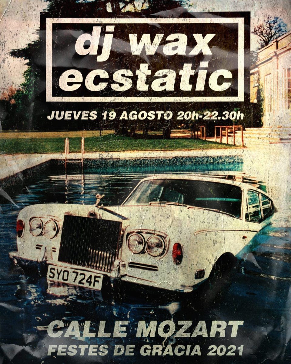 Este jueves 19 de Agosto estaré pinchando en calle mozart #fiestasdegracia de 20 a 22.30h aproximadamente. Entradas gratuitas en el siguiente enlace 👉eventbrite.es/e/entradas-nac…