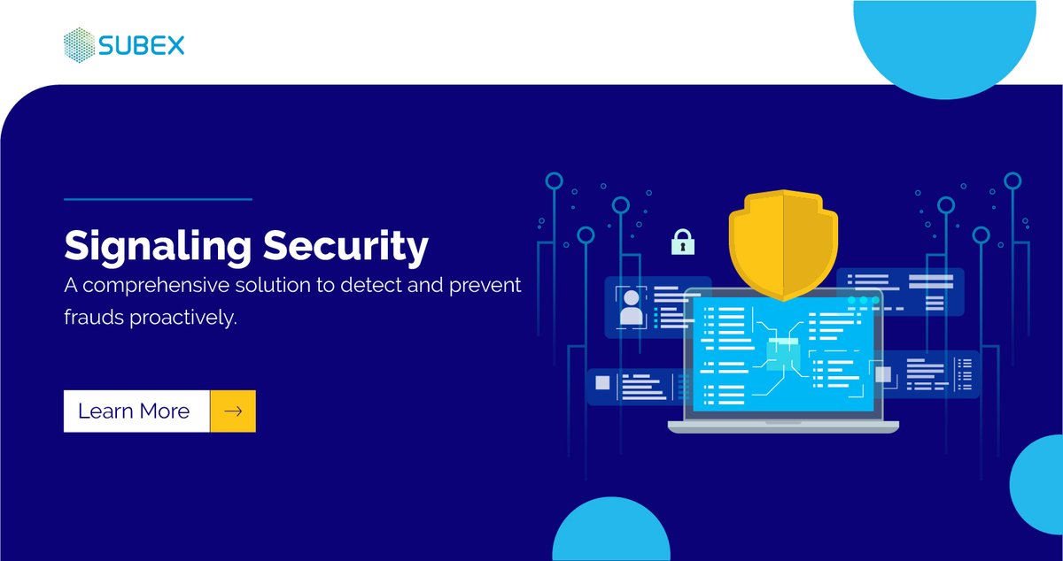 rhravip's tweet image. RT @@Subex: Protect your customers from new-age and traditional risks, minimize #Fraud run-time and enhance the threat coverage to deliver a superior customer experience with Subex’s #SignalingSecurity solution.

#Robocalls #Wangiri #IRSF #CLISpoofing

L…