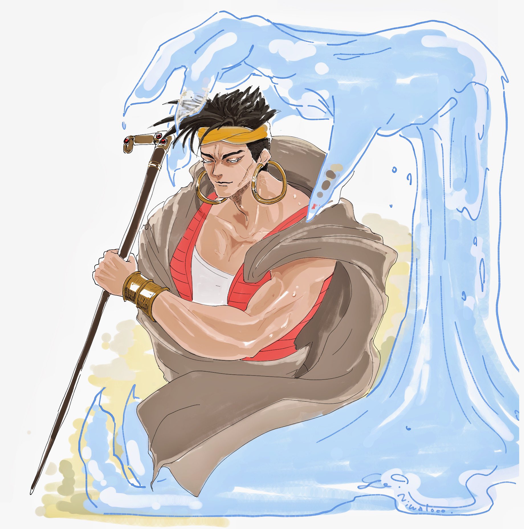 Twitter 上的 イェ 久しぶりのジョジョイラスト 初めて描いたンドゥールさん 生き方がカッコいいよね T Co Stwpi3rlpp Twitter