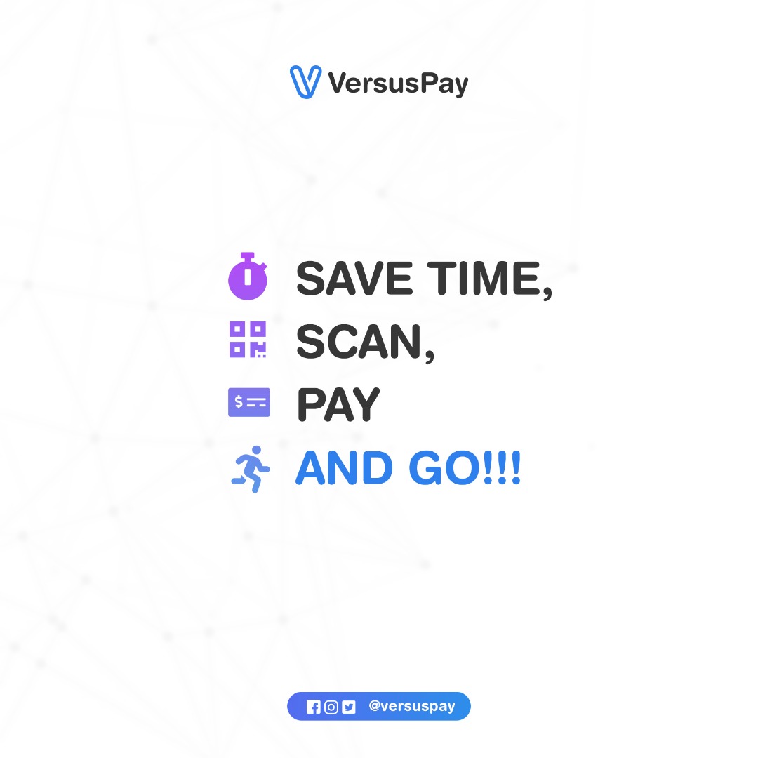 yohannaayuba71's tweet photo. Time is of the Essence....
Don't waste time...
Just Scan and Go.
@versuspay 2.0 Coming through
#versuspay2.0
#versuspay
#kingofqrcodepayment
#qrcodepayment https://t.co/r1MxKugYbr