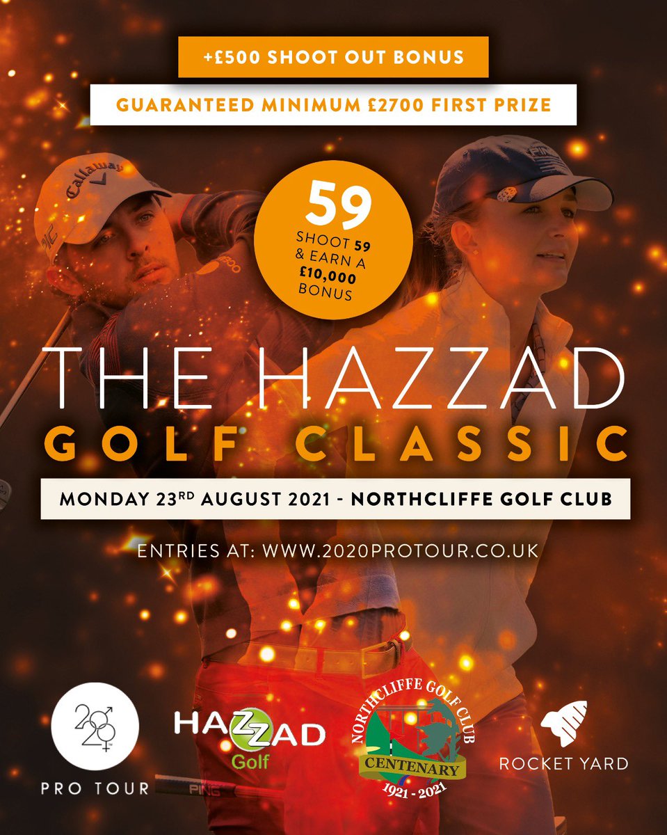 Next Monday 👀 update!!!

First now over £2700.00 #DontMissOut #MiniTour

Thank you <a href="/HazzadGolf/">Hazzad Golf</a> and @Northcliffegc 👏🏽👏🏽👏🏽