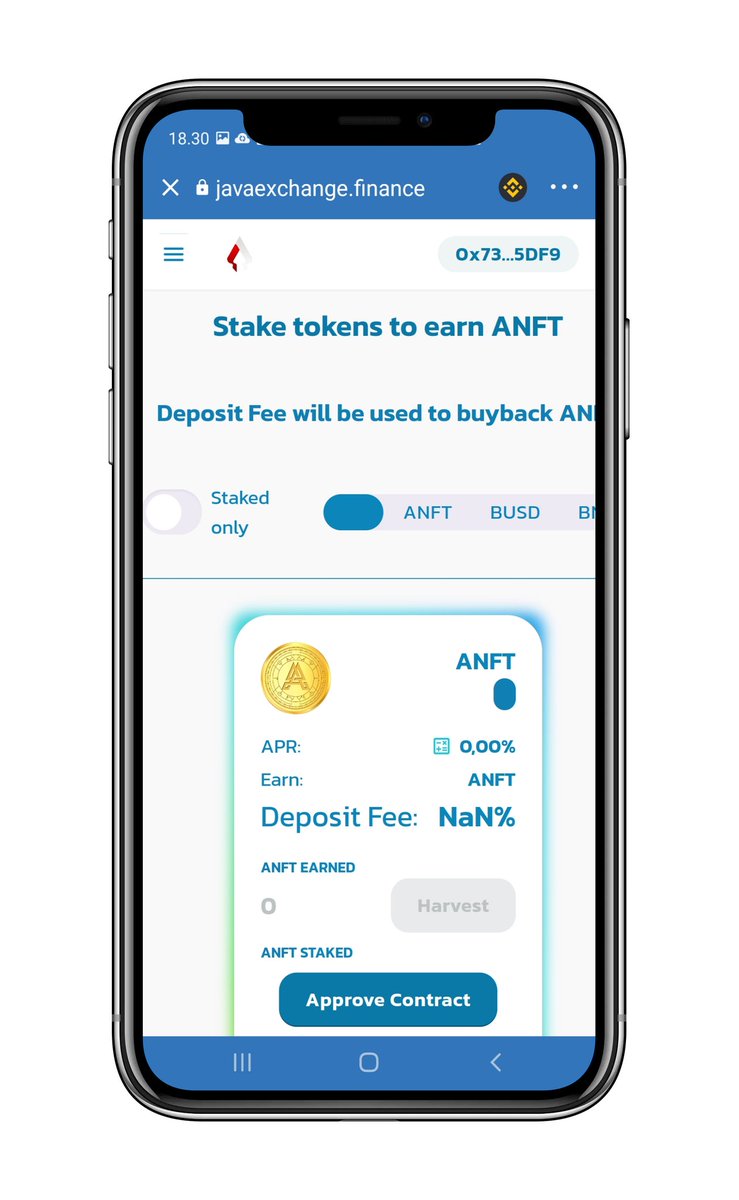 JavaExchange's tweet photo. 🥳Javaexchange DeFi is completely perfect 

🚀now you can use $JAVA and $ANFT for staking/farming 

🌐links: https://t.co/L2jvMsB0iS https://t.co/Gl47ICY8Ay