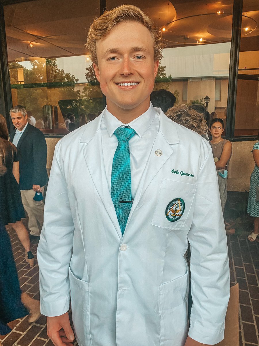 kg_garrison's tweet photo. Well he is official, UAB school of medicine white coat ceremony. Proud of you @colegarrison71 https://t.co/LUFciC6cxC