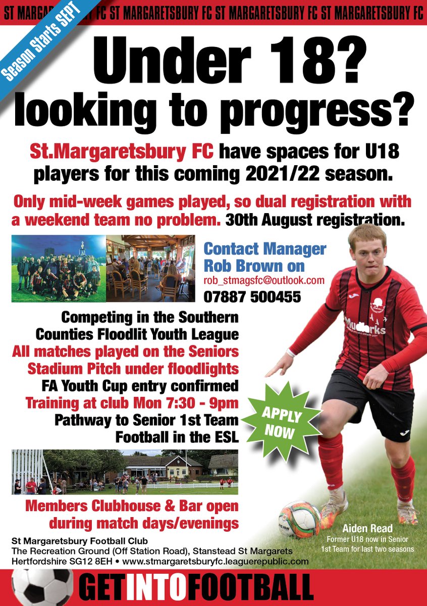 St Margaretsbury FC tweet media