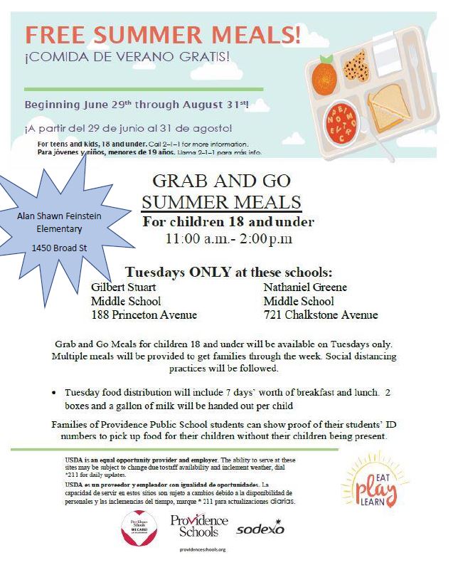 Sodexo Providence Child Nutrition Program tweet media