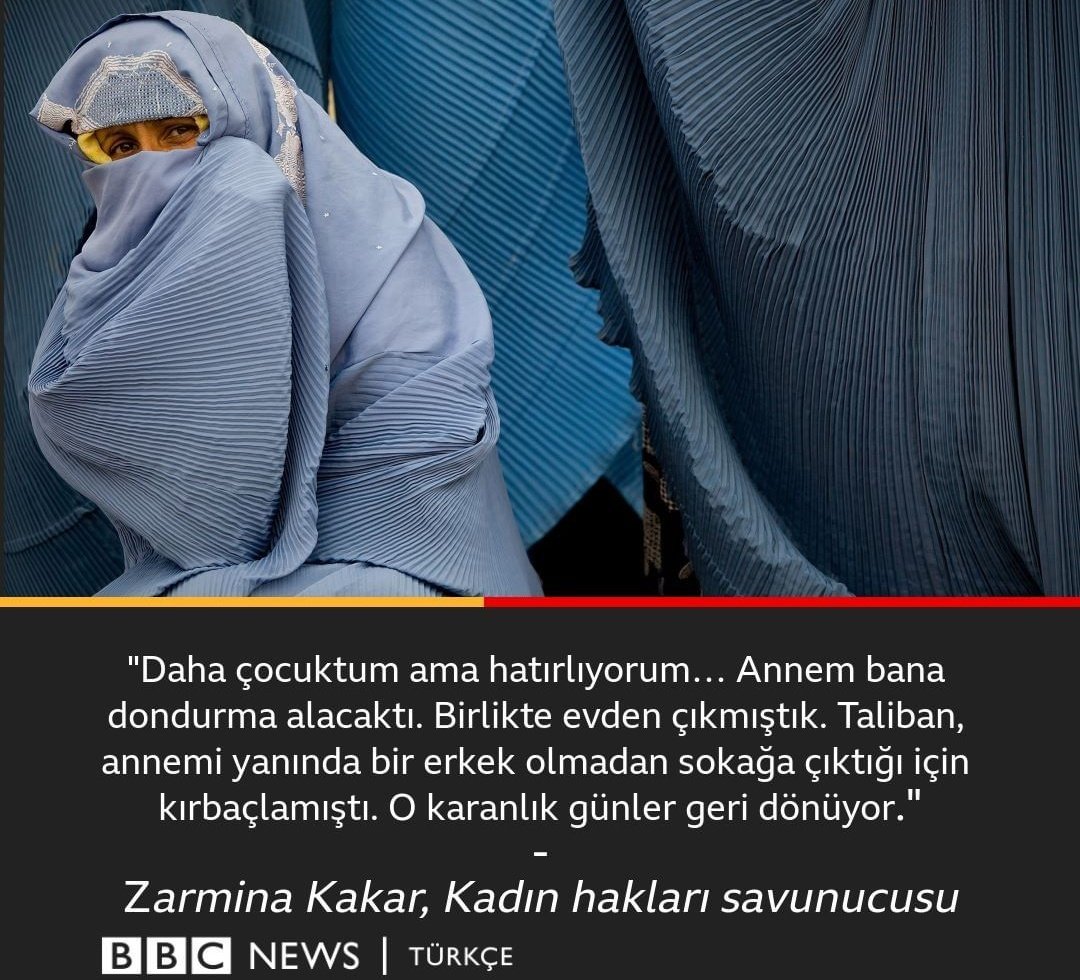 Bir şey uğruna savaşmak istemiyorum. Sadece başkalarından izin alma gereği duymadan kendim olabilmek ve istediğimi yapabilmek istiyorum.

Deborah Feldman
#Afganistan