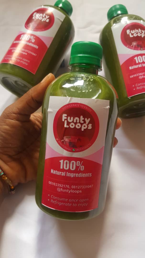 iamfunmito's tweet photo. Anything fruity or "detoxy" 😁 or healthy, count us in. It's always a good idea to opt for healthy drinks and FuntyLoops is just the brand for you.
Cop your healthy drinks at affordable prices. Available for small, medium and large occasions too. 
Kindly Retweet ❤️ https://t.co/yFwlrXO8h2