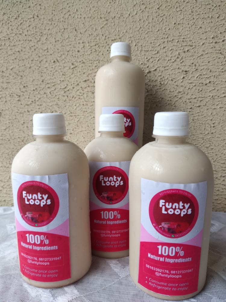 iamfunmito's tweet photo. Anything fruity or "detoxy" 😁 or healthy, count us in. It's always a good idea to opt for healthy drinks and FuntyLoops is just the brand for you.
Cop your healthy drinks at affordable prices. Available for small, medium and large occasions too. 
Kindly Retweet ❤️ https://t.co/yFwlrXO8h2