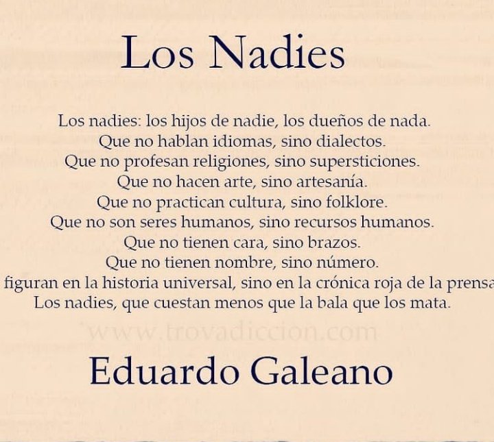 Fruto de la negociación en México no sé q habrá a cambio de la liberación de Freddy Guevara
Nosotros "LOS NADIE" tenemos impotencia, rabia, dolor... un no sé q ! CDSM terrorista asesino y le dan calle. 
Hoy provoca robar una lata de atún en el mercado y esperar cadena perpetua 🌚