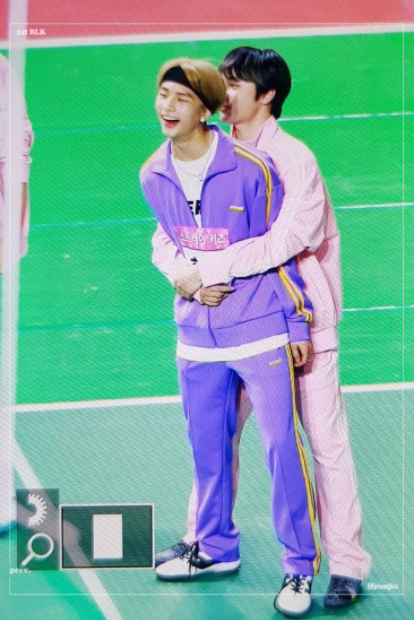 iconickpopfship's tweet photo. Hyunjin from STRAY KIDS and Haknyeon from THE BOYZ https://t.co/ibC6AdBckU