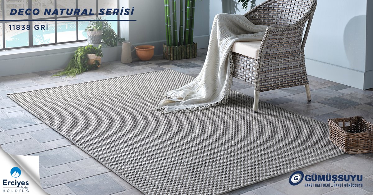 gumussuyu_hali's tweet photo. İnce detaylı şık tasarımı ve yaza uygun dokusu ile Deco Natural serisi bu yazın en çok aranan halıları!

#gümüşsuyu #gümüşsuyuhalı #evinizinbaşrolügümüşsuyu #hangigümüşsuyu #kadınlarneister #DecoNatural https://t.co/89k7V3f8Rn