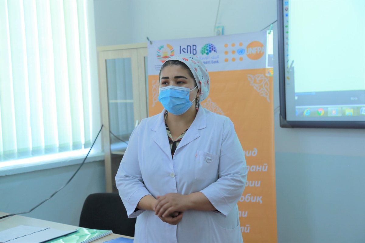 UNFPATajikistan's tweet image. #UNFPATajikistan and #IslamicDevelopmentBank #IsDB handed over furniture and air conditions to equip obstetric department of medical colleagues of Danghara and Kulob in the framework of the joint Project - Improvement of maternal and child health services in districts of Khatlon.