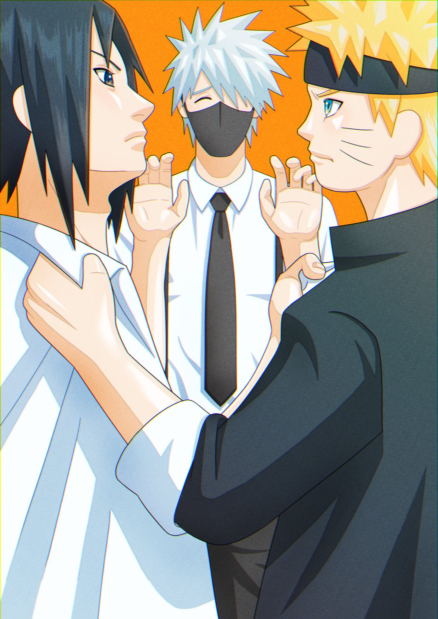 توییتر えりも در توییتر いつかのナルト疾風伝のエンディングでやってた 公式学パロ 学生服姿最高 ってなったやつ 特にカカシ Naruto うずまきナルト うちはサスケ はたけカカシ ナルト疾風伝 学パロ 木ノ葉学園 絵描きさんと繋がりたい