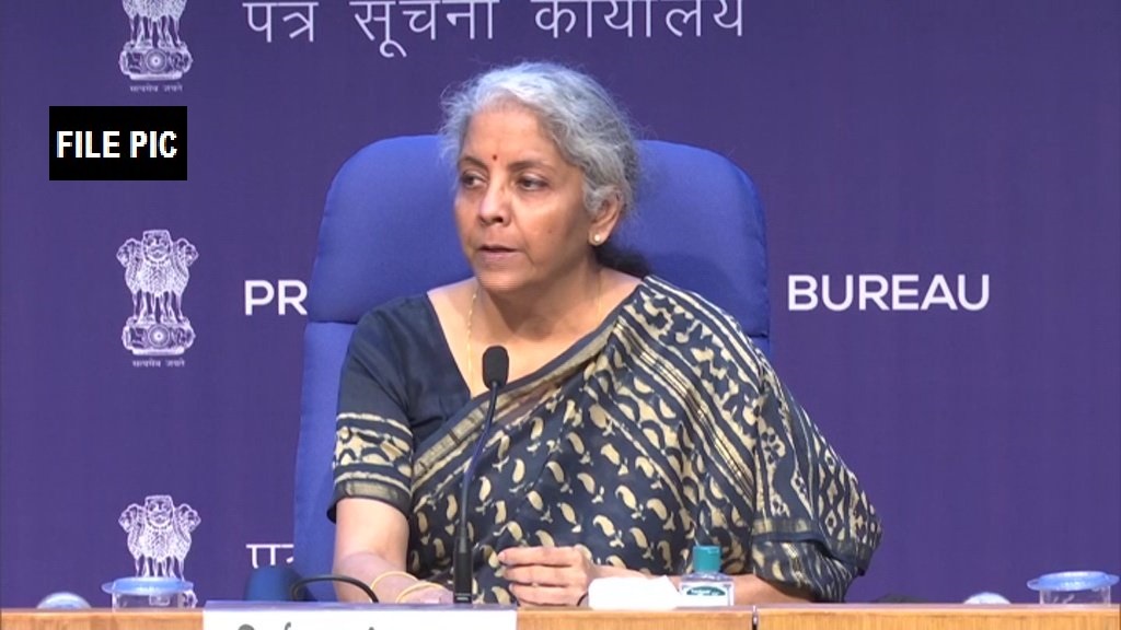ANI's tweet photo. UPA Govt had reduced fuel prices by issuing Oil Bonds of Rs 1.44 lakh crores. I can't go by the trickery that was played by previous UPA Govt. Due to Oil Bonds, the burden has come to our Govt, that's why we are unable to reduce prices of petrol &amp; diesel: FM Nirmala Sitharaman https://t.co/8zMJoLRFmZ