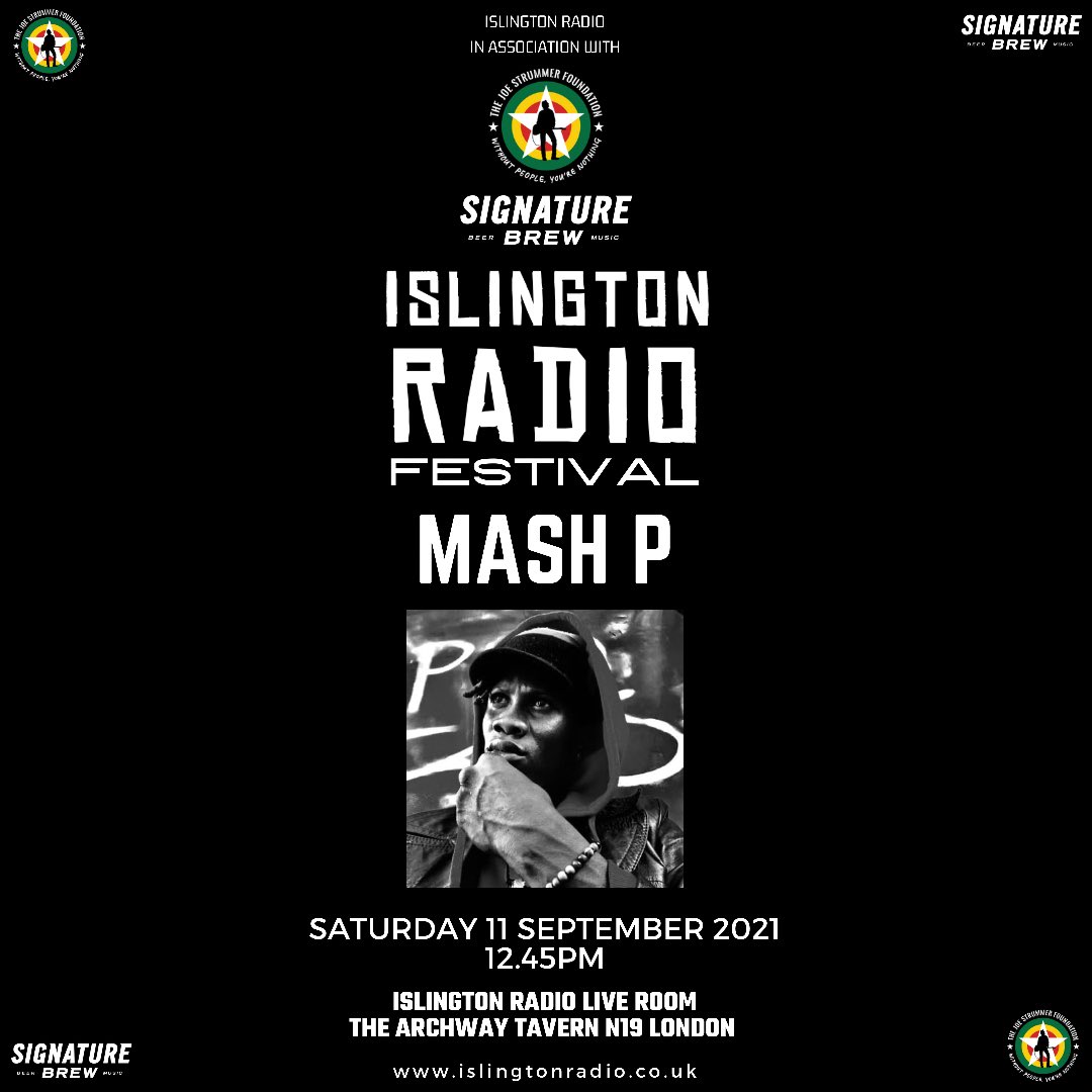 joestrummerfund's tweet photo. We’re delighted to have @mashpmusic performing @IslingtonRadio Festival on Saturday 11th September 💥

Festival taking place at ISLINGTON RADIO LIVE ROOM (situated at the back bar @archway_Tavern)! 💥

#IslingtonRadio #LiveMusic #Gig #London #WithoutPeopleYoureNothing @WAYoutArts https://t.co/4i5bAyeNqB