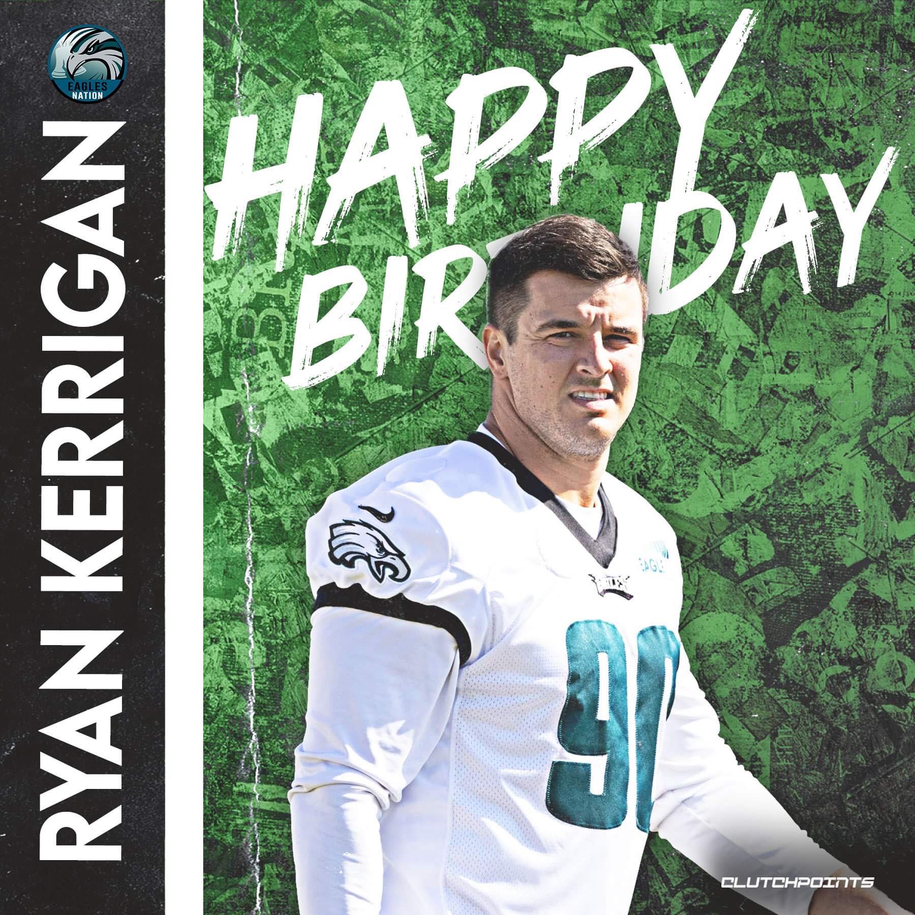 Eagles Nation, join us in wishing the 4x Pro Bowler, Ryan Kerrigan a happy 33rd birthday!  