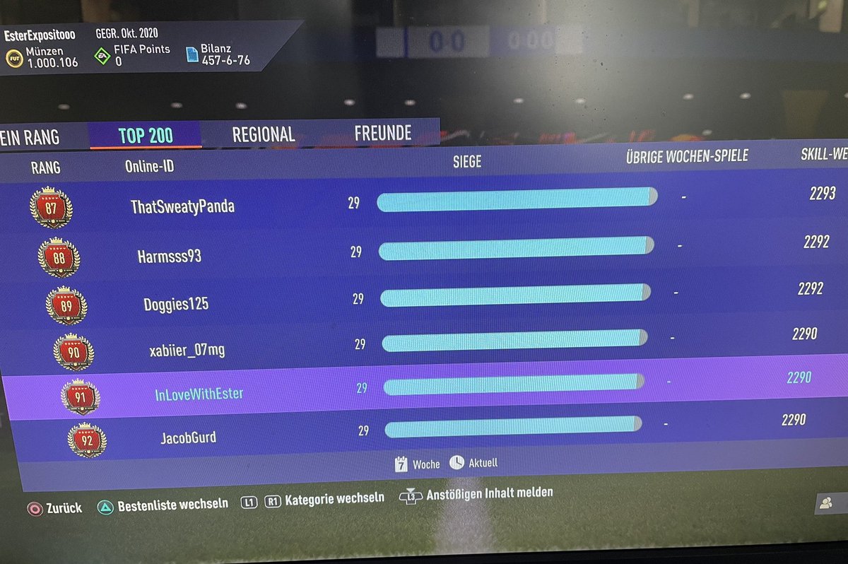 Zweimal Top200
Gestern 30 Games am Stück gemacht im Stream
Hab ich nen schaden oder ist das alles normal?😂