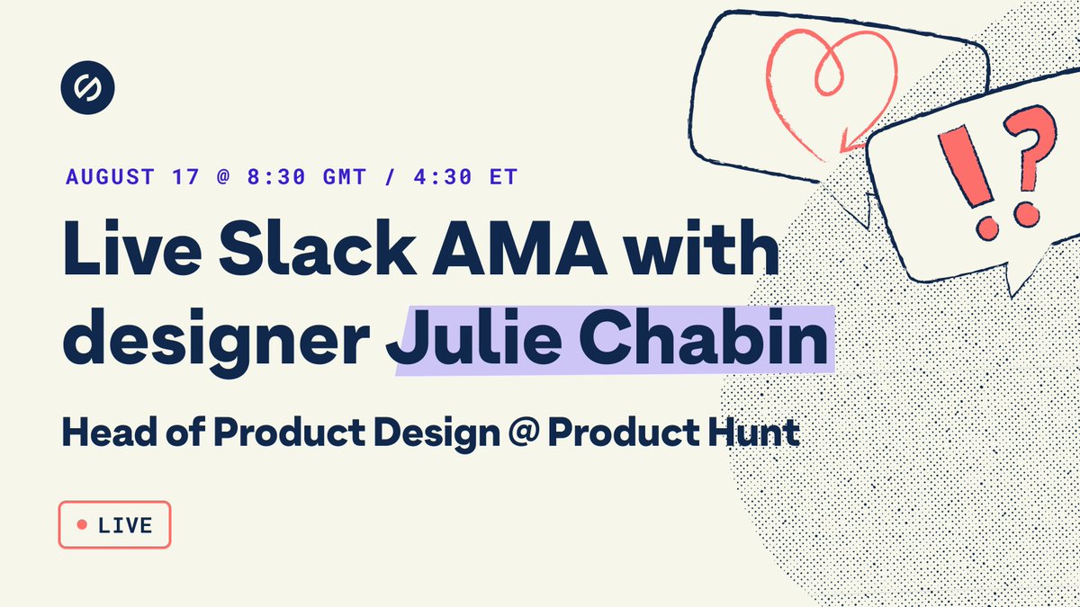 getstarkco's tweet photo. ICYMI: We are hosting our first ever AMA tomorrow with  @syswarren, Head of Product Design @ProductHunt. 

Sign up and get your questions in 👇

https://t.co/F8H2UAKkX4 https://t.co/FhILKUAPID