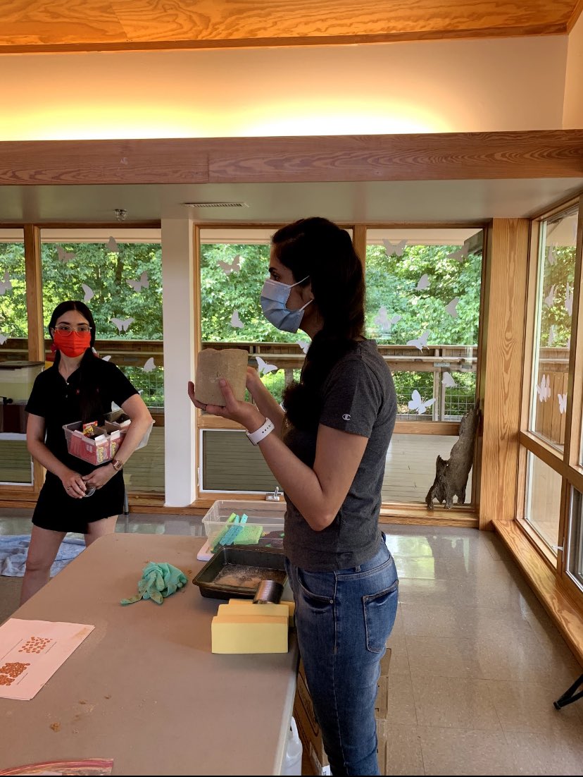 G_I_NCSU's tweet photo. To end the visit on a more positive note, Pegah Ghasemi (not on twitter) followed to save the day 😊 by sharing how we can mitigate some of the damages they had observed using #biocementation and how her research can help preserve natural landforms such as beaches. https://t.co/QY3QSNSQWa