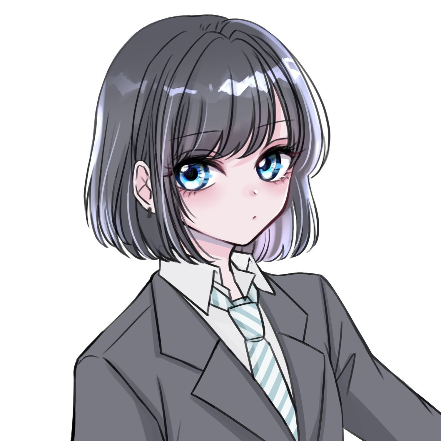 るる 有償依頼募集中 手癖で描いた女の子です 黒髪ボブの無口キャラしか勝たん イラスト T Co Rcrfwe1v48 Twitter