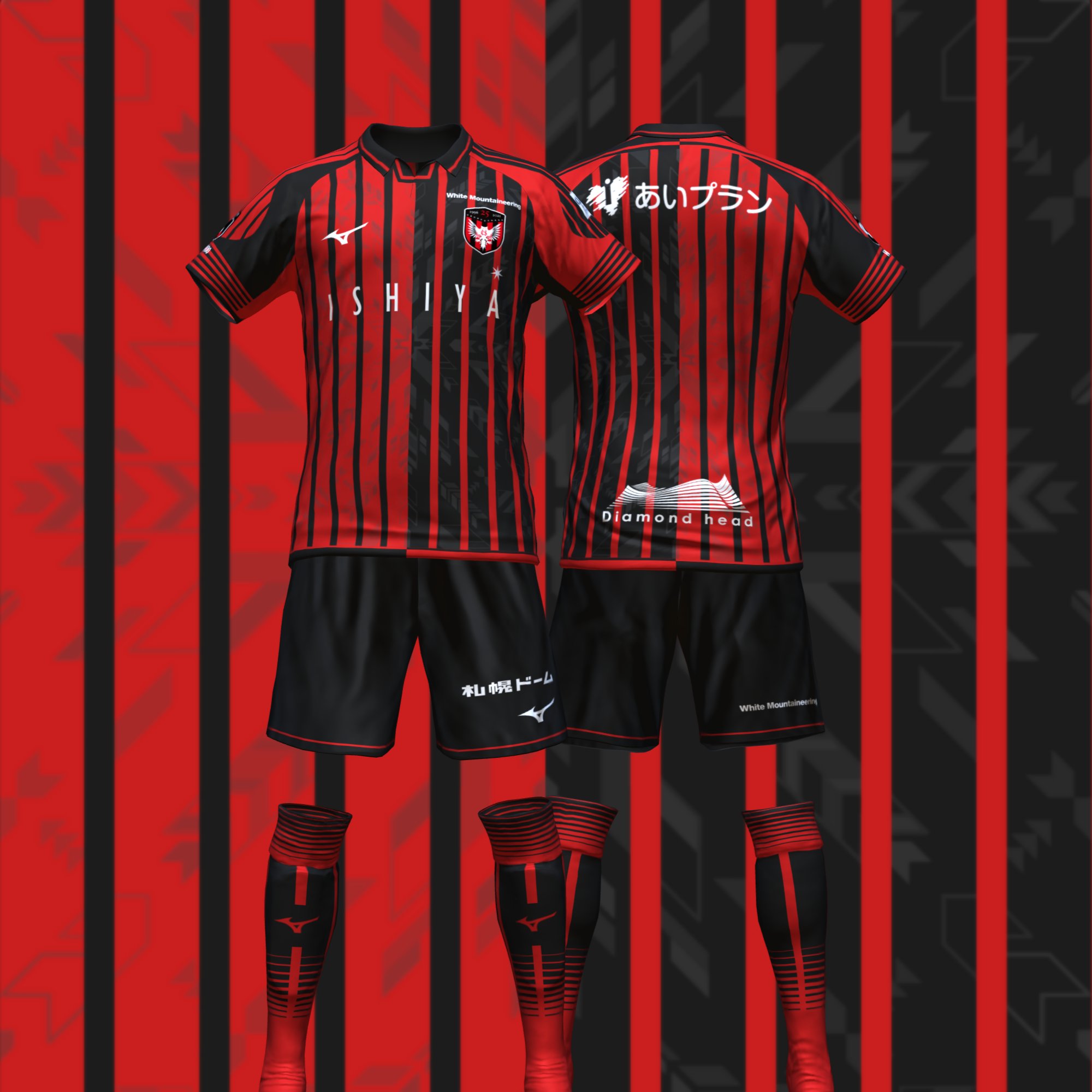 北海道コンサドーレ札幌 25周年記念ユニフォーム Mサイズ
