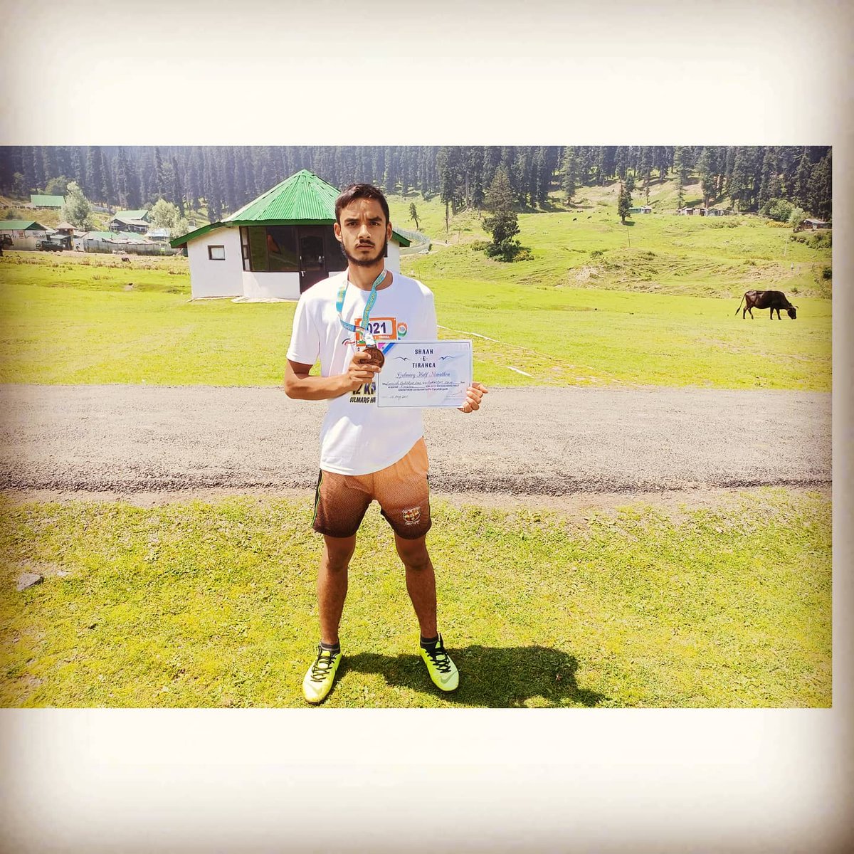 danishlone07's tweet photo. ⛰️🏃 12 KILOMETRES RACE ☑️ IN 53.46mins
#lonedanish7 #danish7 #4thposition🏆 https://t.co/eZJUlp1xlW