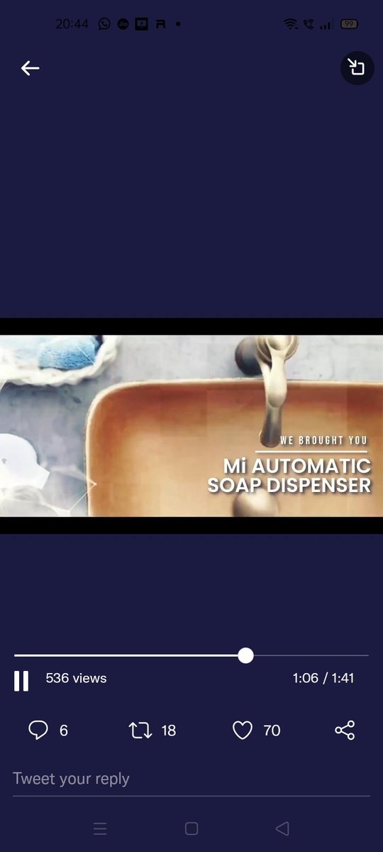 marellamurthy's tweet image. My favourite one is #Mi AUTOMATIC SOAP DIEPENSER ....EVERYONE&apos;S NEED OF THE DAY

#FuturelsSmart 
#SmarterLiving2022