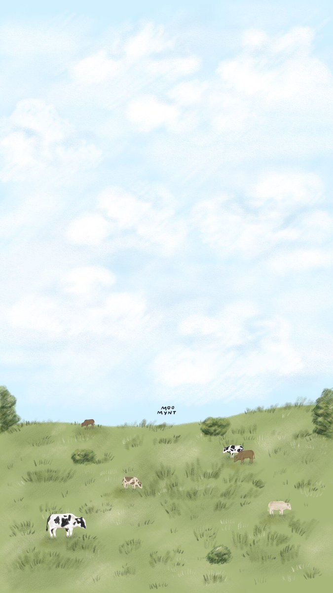 tinybooyah's tweet photo. say moo moo > wallpaper 🏡🐄🥛
* dont repost &amp; dont commercial * https://t.co/lYYmElqb7W