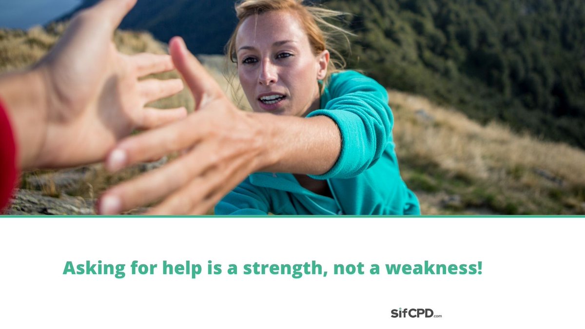🧯Asking for help let’s us put out flames before they become fires.

📈None of us can ever know everything so learning from others and getting a helping hand can accelerate everything and save significant amounts of time, money and frustration.

Staying silent rarely helps.