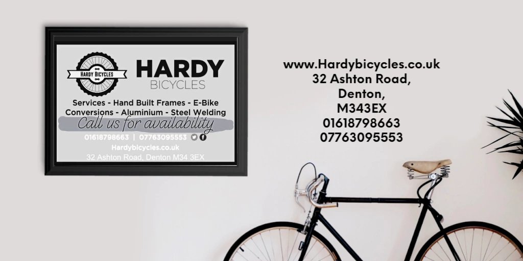 hardybicycles6's tweet photo. https://t.co/0QLb7Ki20Y
32 Ashton Road,
Denton,
M343EX
01618798663
07763095553

https://t.co/h84r2VUJ6E https://t.co/yxqPgYJpqv