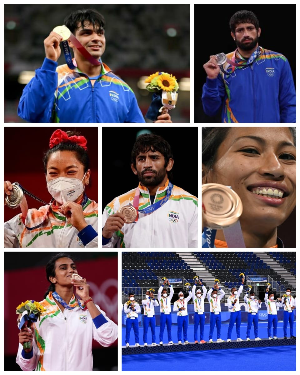 IndranilSingh4's tweet photo. भारत कि शान !
#olympicsuperstars https://t.co/39XKxioAle