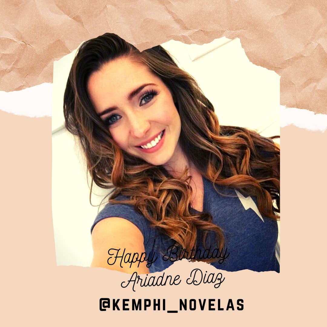 Happy Birthday Ariadne Diaz! The Telenovela star is 35 today!     