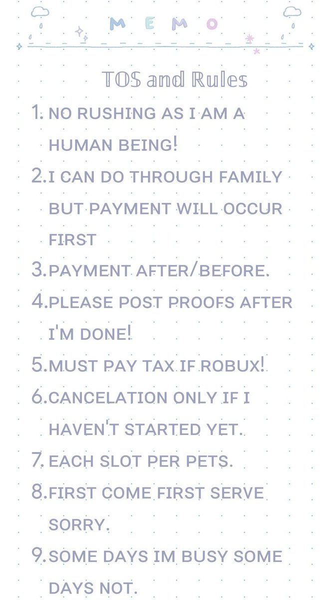 ReginaBlanck's tweet image. Doing Petsitting in Adopt Me for RHD or Robux
Check pinned if interested
#adoptmepetsitting #adoptmepetaging #adoptmeaging #adoptmetrading #adoptme #adoptmetradings #Adoptmetrade  #adoptmepetsit #adoptme #adoptmetrading #adoptmetraders #adoptmegiveaway #AdoptMePets #ridepotion