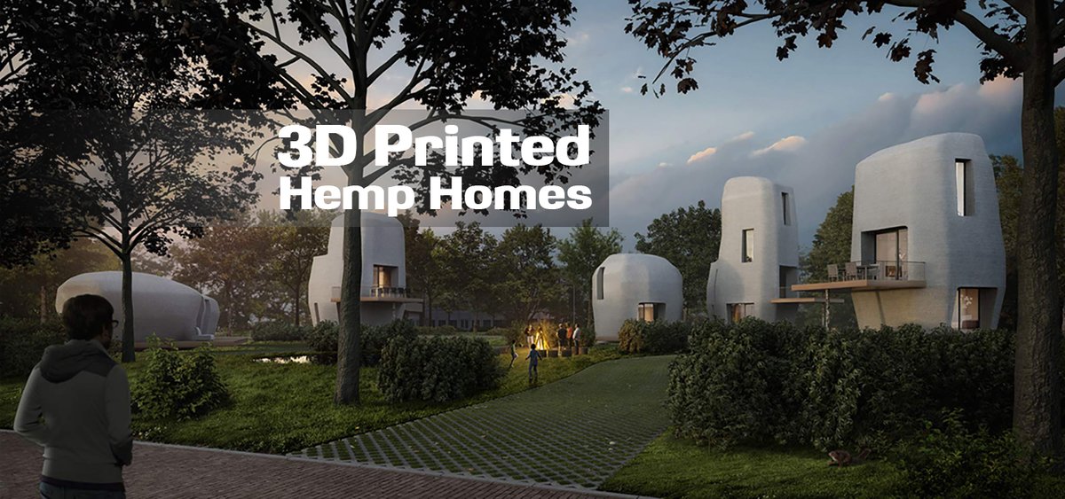 Future__Earth's tweet photo. 3D Printed Hemp Homes
The 3D printing of buildings as well as hemp-panelled homes are among the green building trends sweeping the world. https://t.co/gmKUdVsYl2
#FutureEarth #hemp #sustainability #innovation #architecture https://t.co/OtjefxygSo