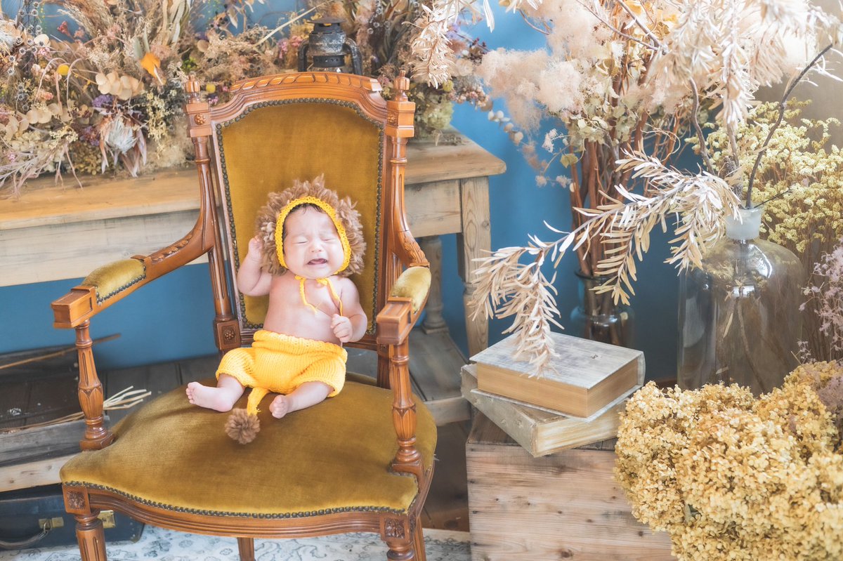 bsket86's tweet photo. 可愛いタイガーベイビー🐯
#ニューボーンフォト　#バースデーフォト　#フォトグラファー　#赤ちゃん　#baby #photograghy #ドライフラワー https://t.co/R7SH5PxyOx