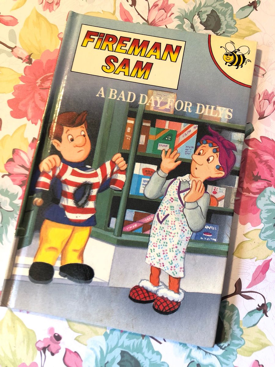 WatsonsVintage's tweet photo. NEW LISTING A Fun Little Vintage Book Gift for a Fireman Sam Fan in my #etsyshop : Vintage 1992 'Fireman Sam - A Bad Day For Dilys' Book Published by Buzz Books -Collectable Book -Great Nostalgic Birthday Gift #FiremanGift https://t.co/tHixmWojtq #ChildrensBook #FiremanSamBook https://t.co/wcrxb2hYYl