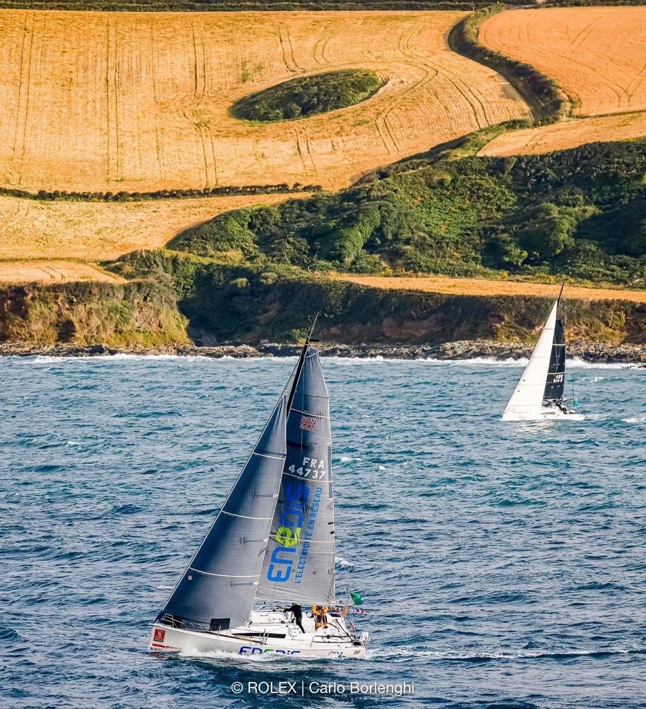 enedis_pdl's tweet image. Ça y est, il l'a fait 👏🏻! Notre skipper Jacques Rigalleau est arrivé à bord du bateau @enedis vendredi à #Cherbourg après 5⃣ jours de course en mer pour la @RolexFastnet_Ch ! Une course exigeante, des conditions difficiles, des choix compliqués mais de la motivation en béton 💪🏻 !