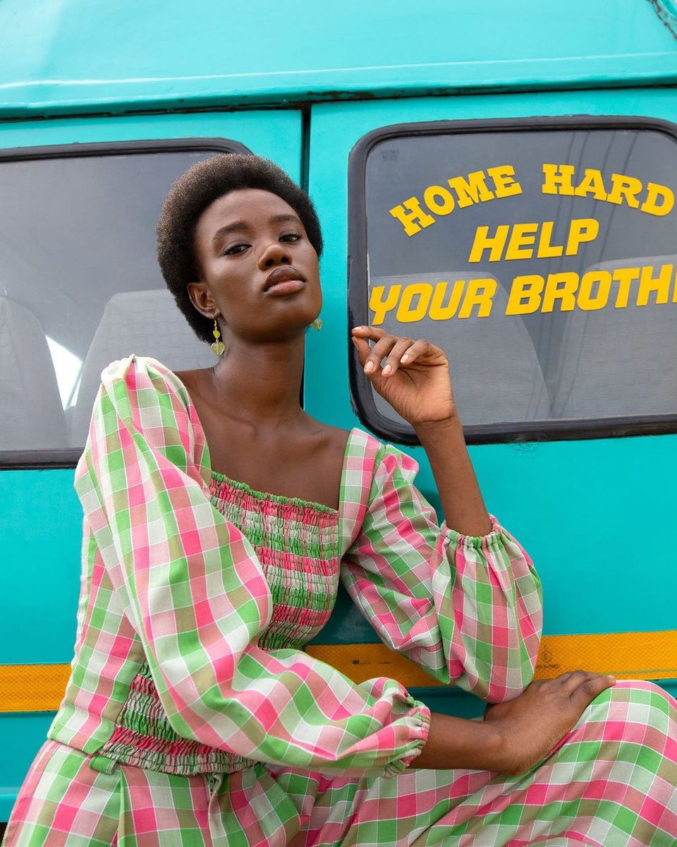 SHOP Asime, for the ultimate trans-seasonal co-ord.
An eye-catching pink and green colourway with smock panels.
Looking forward to see how you style our Asime co-ords, dont forget to tag us - ow.ly/L3Os50FRB8d