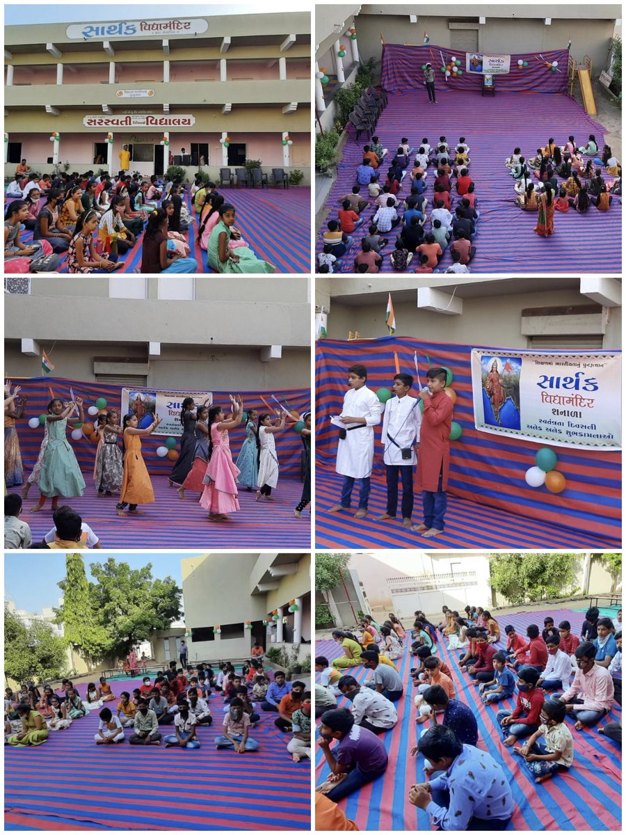 Yuvashaktifdn's tweet photo. 15 August 2021
Independence Day Celebration
@ Sarthak Vidhya Mandir, Morbi
#indipedia #indipendenceday #india #75thindependenceday #morbi #morvi #yuva #yuvaarmy #yuvaarmygroup #yuvaarmyorg #ngo #socialwork #gujarat https://t.co/Cgo2F9HSr4