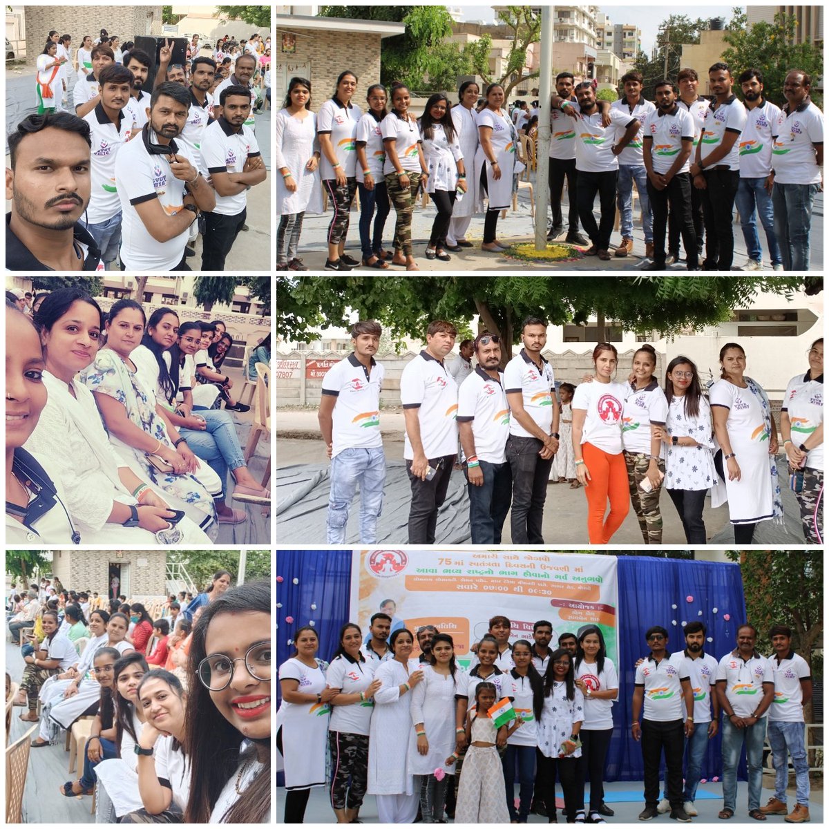 Yuvashaktifdn's tweet photo. 15 August 2021
Independence Day Celebration
@ Somnath Society, Morbi
Thank you 🙏
Rupal ma'am
& Team Gujarat Yog Board, Morbi
#indipedia #indipendenceday #india #75thindependenceday #morbi #morvi #yuva #yuvaarmy #yuvaarmygroup #yuvaarmyorg #ngo #socialwork #gujarat https://t.co/JzlFQOvxEZ