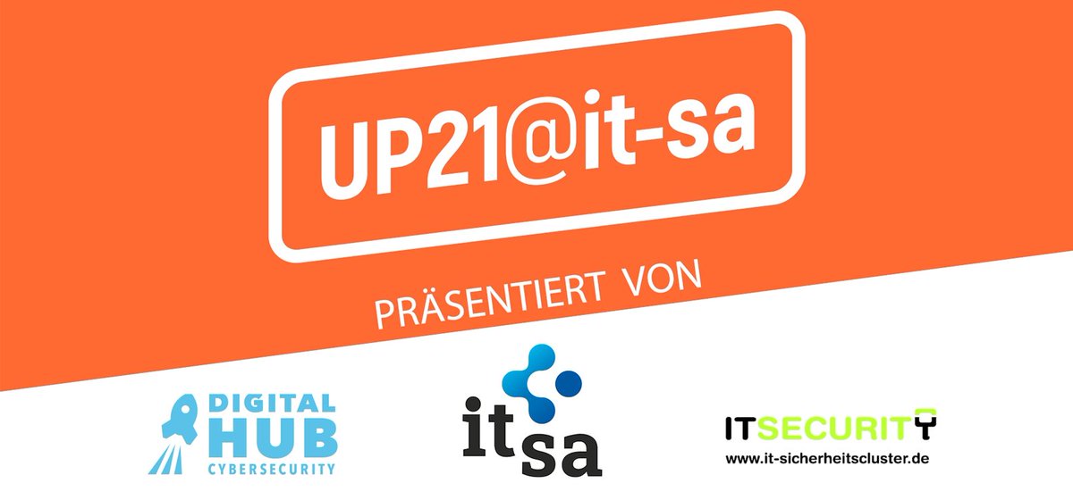 Dig_Hub_CySec's tweet photo. Jetzt seid ihr gefragt: Die Finalist:innen des #UPitsaAward brauchen eure Stimmen, um am Ende den UP21@it-sa Pokal 🏆 in den Händen halten zu können!
Alle Clips sind ab sofort abrufbar: https://t.co/ObPSvyfM8g
Votet jetzt für euer Lieblingsstartup: https://t.co/jmbb5GpBWF https://t.co/id0mKiGJEH