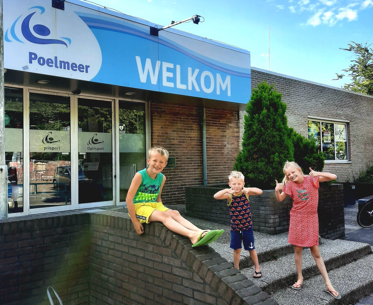 Heerlijk gezwommen bij zwembad Poelmeer in Oegstgeest. #optisport #zwembad #zomervakantie #gokidsleidengroenehart