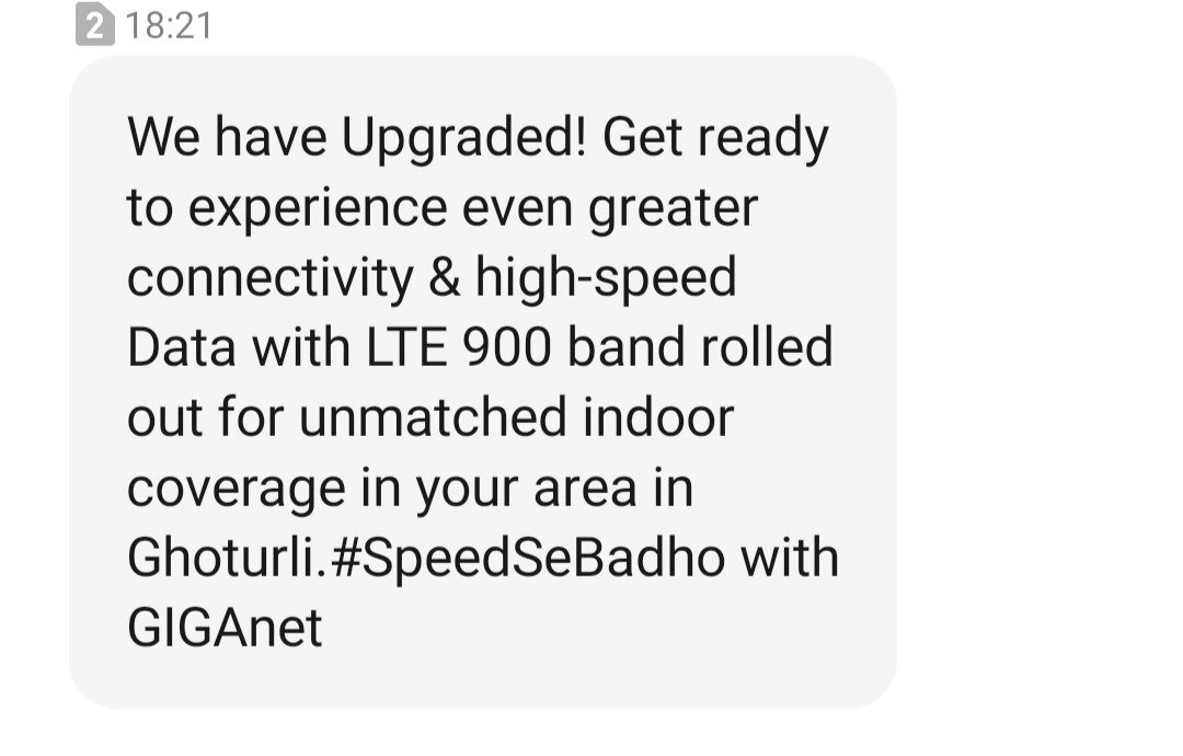 When @VodafoneIT @VodafoneGroup message you this but their internet speed still sucks port to @Airtel_Presence