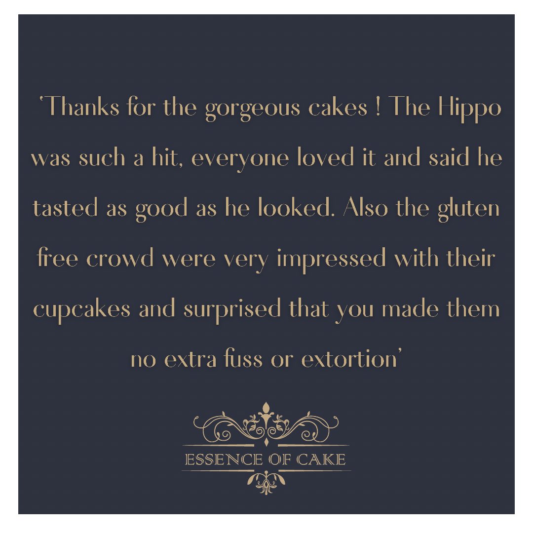 Another happy customer! Did you know we did #glutenfree cakes too? 
.
They’re just as delicious as our standard cakes!
.
.
.
#food #foodie #cake #health #glutenfree #glutenfreefood #baker #bakery #cake